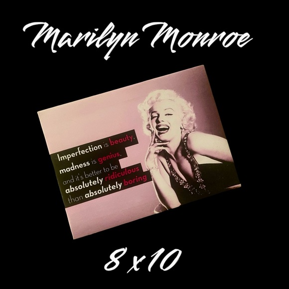 Marilyn Monroe Canvas on Wood - Picture 2 of 3